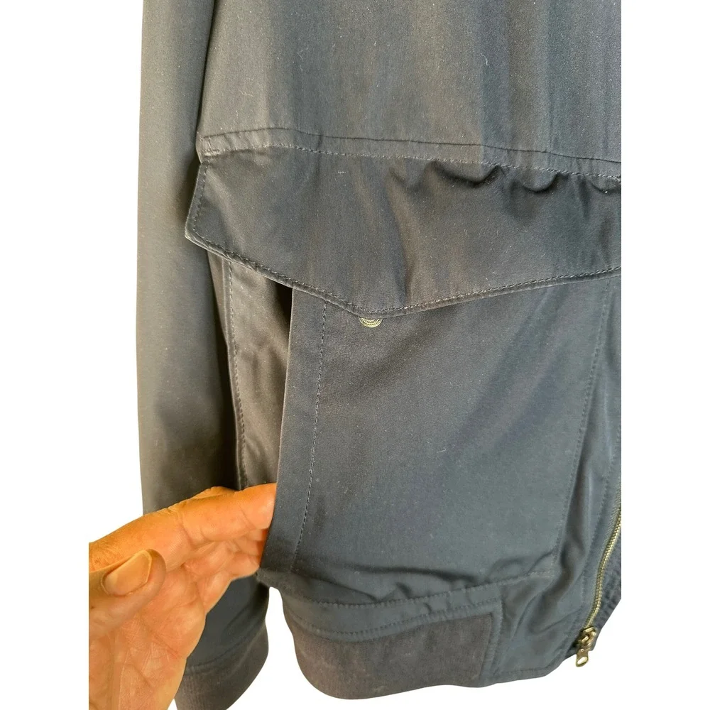 Banana Republic Men's Navy Primaloft Schoeller Utility Bomber Jacket Size M